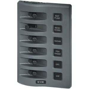 4307 - WeatherDeck® 12V DC Waterproof Switch Panel - 6 Position